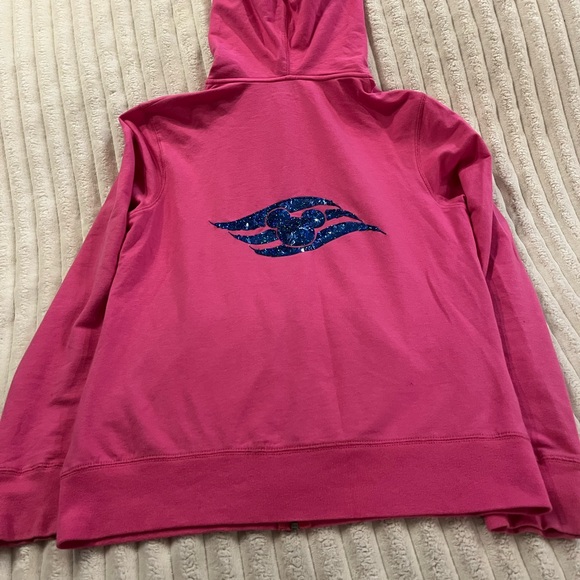 Disney Fuchsia Minnie Mouse Cruise Line Hoodie Women’s Size Medium - Picture 6 of 7